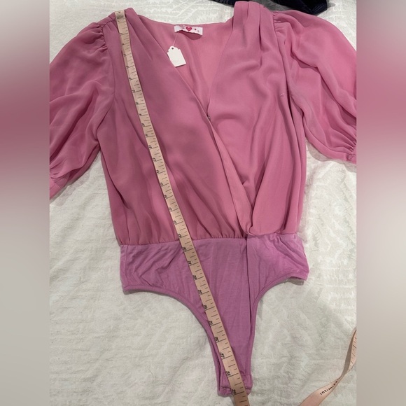 BUDDY LOVE SPOTLIGHT SPECTACLE BODYSUIT IN PINK - Picture 6 of 6